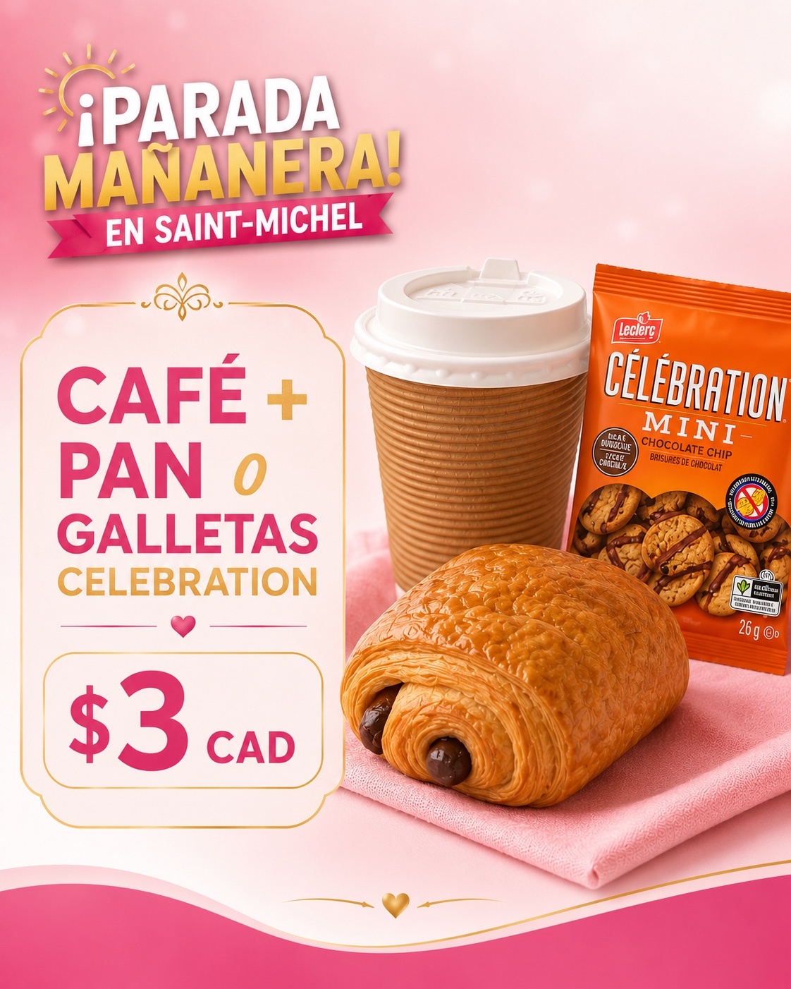 Combo café Parada Mañanera